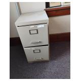 2 drawer filling cabinet 29" x 19" x 15.5"