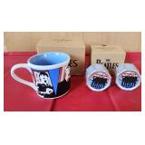 Beatles Mug & Salt Pepper Shakers in Boxes
