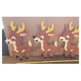 Christmas Popcorn Decoration Reindeer Rudolph