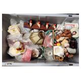 Figurines Christmas Bells Glass Lamp Dolls ++