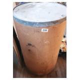 Paper Cardboard Barrel with Lid