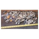 Large Group of Arrow Heads Points Parts Pieces