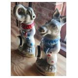 Jim Beam Republican & Democrat Decanters