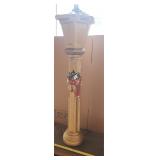 Poloron Lantern Lamp Post Blow Mold Christmas