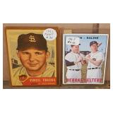 2 Baseball Cards 1953 Virgil Trucks & Kaline Cash