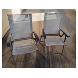 2 Outdoor Folding chairs