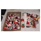 Vintage Christmas Ornaments Santa Angels