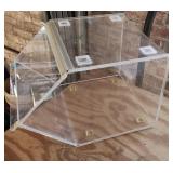 Counter Roll Bagel Holder Clear Plastic Heavy Duty