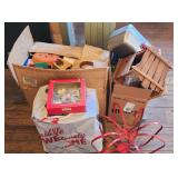 Christmas Peanuts Ornaments Fiber Optic Santa +