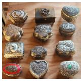 Lot of Trinket Boxes (A)