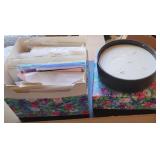 New Greeting Cards Mix and Large Candle