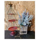 Christmas Tree 3-Tiered Rack Ornament Hanger ++