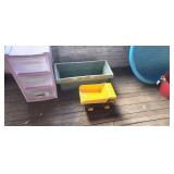 3 Drawer Container Planter's Truck