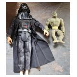 Darth Vader Doll and Moss Man Figure