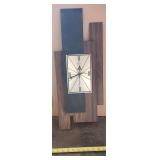 Verichron Floating Panel Wall Clock MCM