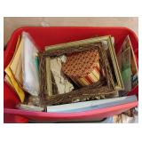 Crafts - shelves ribbons stampers +++