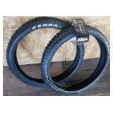 2 New Mountain Bike Tires Kenda John Tomac
