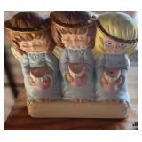 3 Angels Ceramic light up Display Christmas