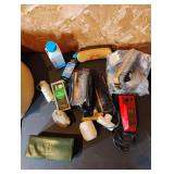 Shoe Polish + Brushes