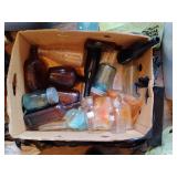 Glass Vintage bottles and jars