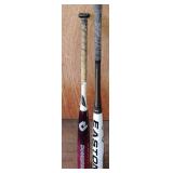 2 Baseball Bats - Easton , DeMarini
