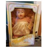 1984 Ideal Thumbelina Baby Doll With Box