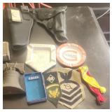 Stegmaier Ashtray Holster Military Patches +