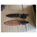 2 Hunting Knives Sportsman USA