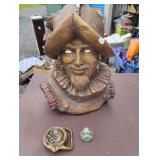 Conquistador Statue and Belt Buckle
