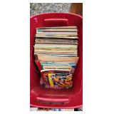 Bin of Records Albums