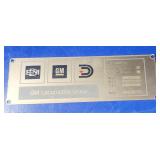 GE Locomotive Builders Plate