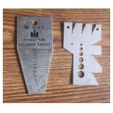 International Harvester Guage and Merck Guage