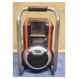 Black and Decker site Radio Needs 12v Power Supply