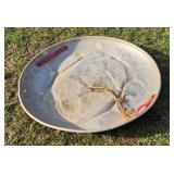 Vintage Sled Metal Disc Xmas Vacation