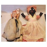 2 Vintage Dolls Cloth & Celluloid