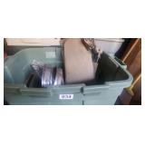 Bin of Parts Caster Wheels Inverter +