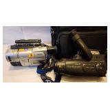 2 Sony HandyCam Video Cameras CCD-TRV87