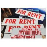 Vintage Wood Real Estate Signs For Rent