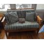 Wooden Framed Love Seat