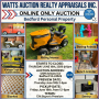 Bedford Personal Property Online Only 