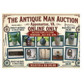 ANTIQUE MAN APPOMATTOX ONLINE ONLY
