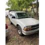 1999 White Chevy Blazer (K $55 Start)