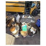 Assorted Fluids for Bus Maintenance