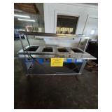 Commercial 4 Well Steam Table