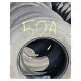 Large lot of bus tires
