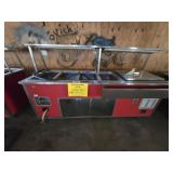 Commercial 4 Well Hot Food Table w/ lg side well