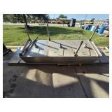 Stainless steel 3 compartment sink/ carts