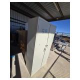 Metal Storage Cabinet/ Wood Cubbies/ Misc