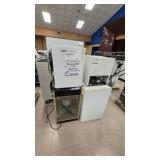 Freezer/ Popcorn Machine/ Washer