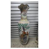 Large Chinese Floor Vase Famille Rose Style 6ft